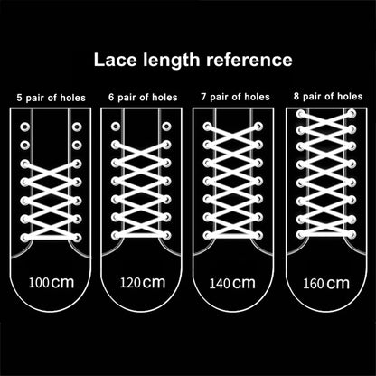 1Pair Semi-Round Laces