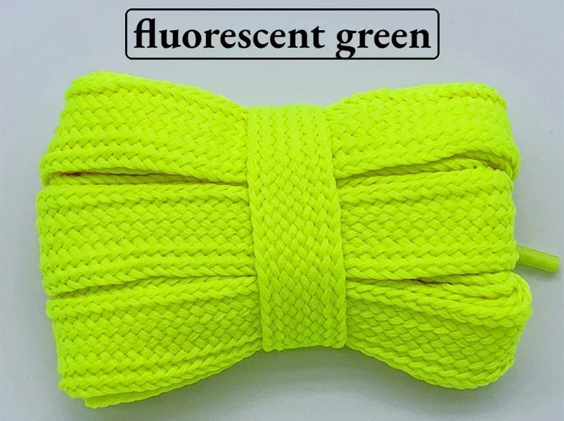 1Pair Thickened Flat Laces