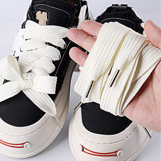 1Pair Thickened Flat Laces